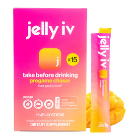 Stick de récupération matinale Jelly IV, pack de 15 sticks