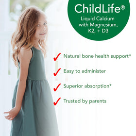 Stick pack de Calcium Liquide avec informations nutritionnelles