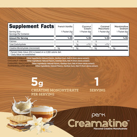 Stick pack de Perk Creamatine saveur Vanille Française