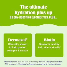 Stickpack d'hydratation Ultima mélangé dans un verre d'eau