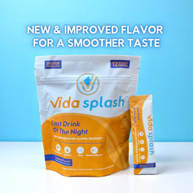 Stickpack de Vida Splash, saveur Tropical Punch, en gros plan