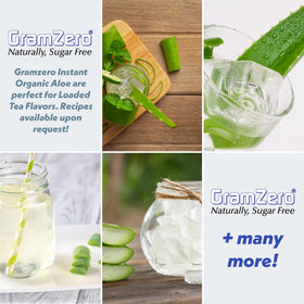 Sticks Aloe Vera GramZero 2GO dans une boisson