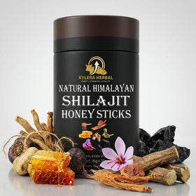 Sticks de Shilajit Naturel XYLERA HERBAL en paquet
