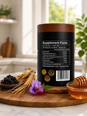 Sticks de Shilajit XYLERA HERBAL avec Maca et Ginseng