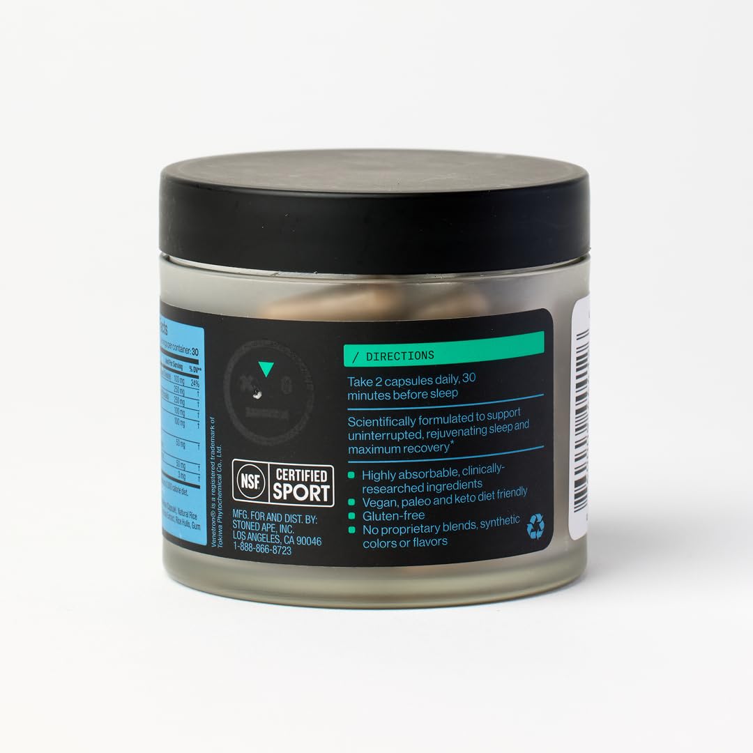 Stoned Ape Dream produit avec des éléments naturels en arrière-plan