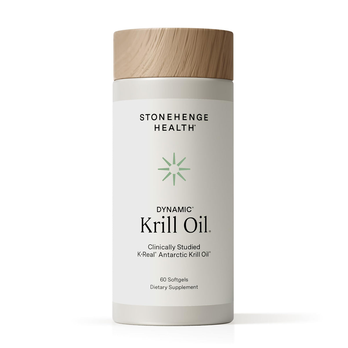 Stonehenge Health Huile de Krill Dynamique 1 600 mg, vue de face