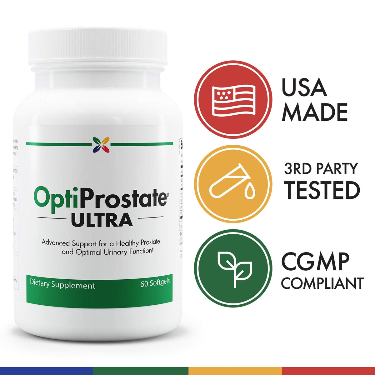 Stop Aging Now OptiProstate Ultra 320mg Saw Palmetto dos