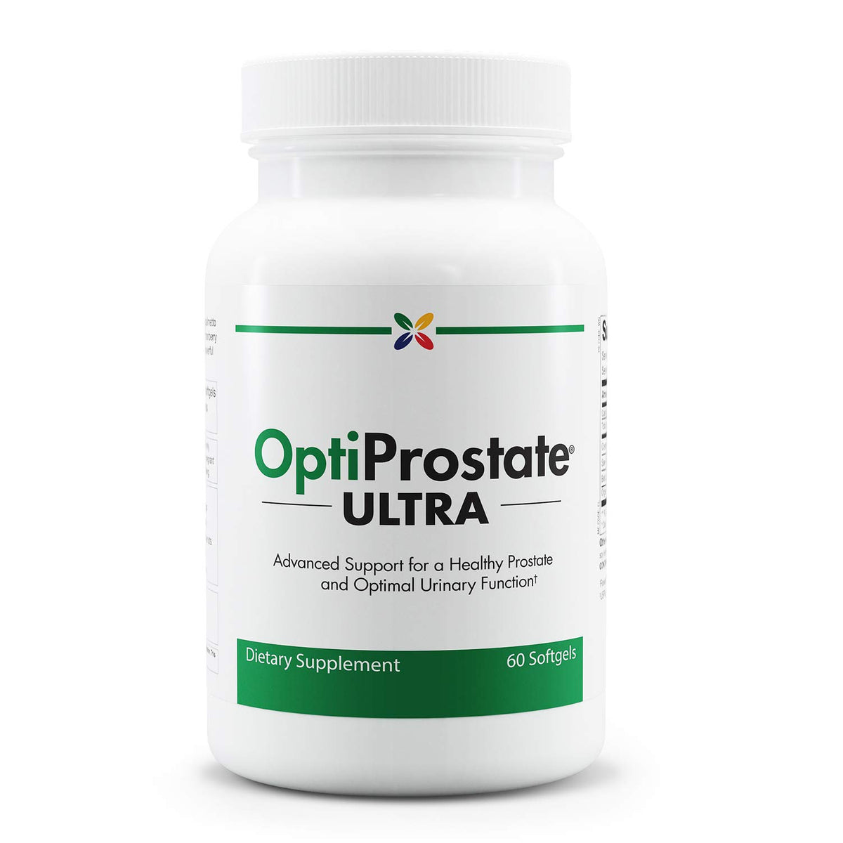 Stop Aging Now OptiProstate Ultra 320mg Saw Palmetto emballage avant