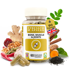 STRENGTH & SPICES Complément Alimentaire Végétalien 1000mg Capsules
