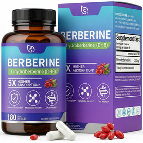Strmuscle Dihydroberbérine 200mg bouteille avec 180 capsules