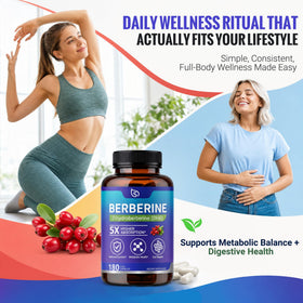Strmuscle Dihydroberbérine 200mg vue de côté de la bouteille