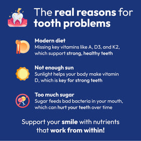 Strong Jaw Complément Alimentaire Dents Gencives 180 Capsules - détail des ingrédients