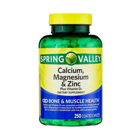 STS Home Complément Alimentaire Calcium Magnésium Zinc 1000 mg - vue arrière