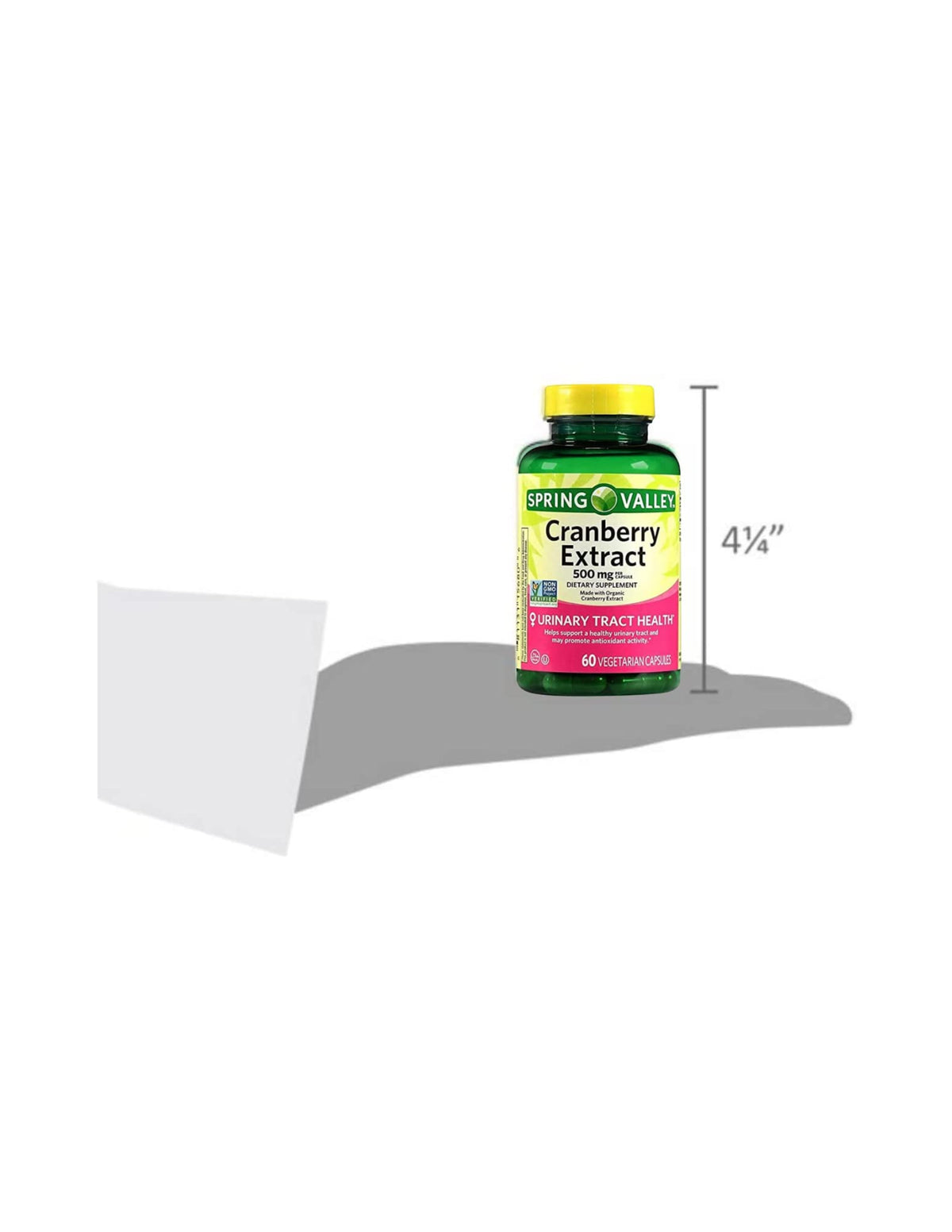 STS Home Extrait de Canneberge 500 mg gélules végétariennes sur fond blanc