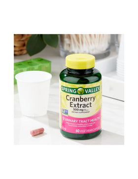 STS Home Extrait de Canneberge 500 mg gélules végétariennes vue arrière