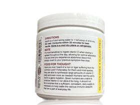 Sufficient-C mélange de boisson au citron et pêche, format 125g