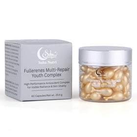 Suha Nutri Huile de Vitamine E capsules ouvertes