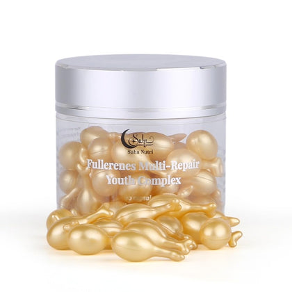 Suha Nutri Huile de Vitamine E capsules vue de face