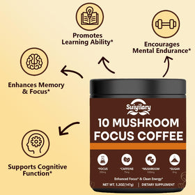 Suiyilary Café aux Champignons 200g - préparation d'une boisson