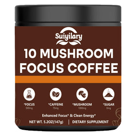 Suiyilary Café aux Champignons 200g - vue de face