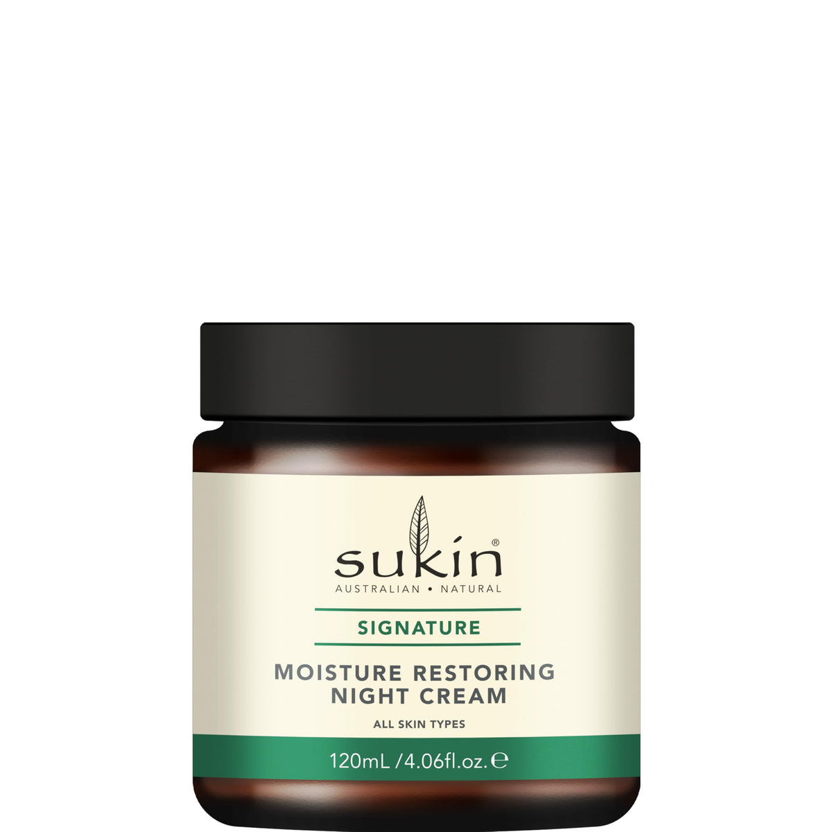 Sukin Crème de Nuit Hydratante 4,06 Fl. Oz. vue de face