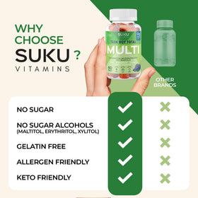 SUKU Gummies Multivitamines Adolescents emballage