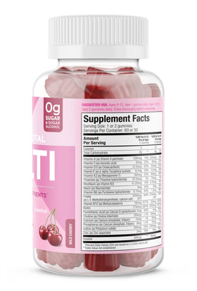 SUKU Gummies Multivitamines pour Filles Adolescentes - pot ouvert