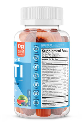 SUKU Multivitamines Gummies Vegan - vue arrière de l'emballage