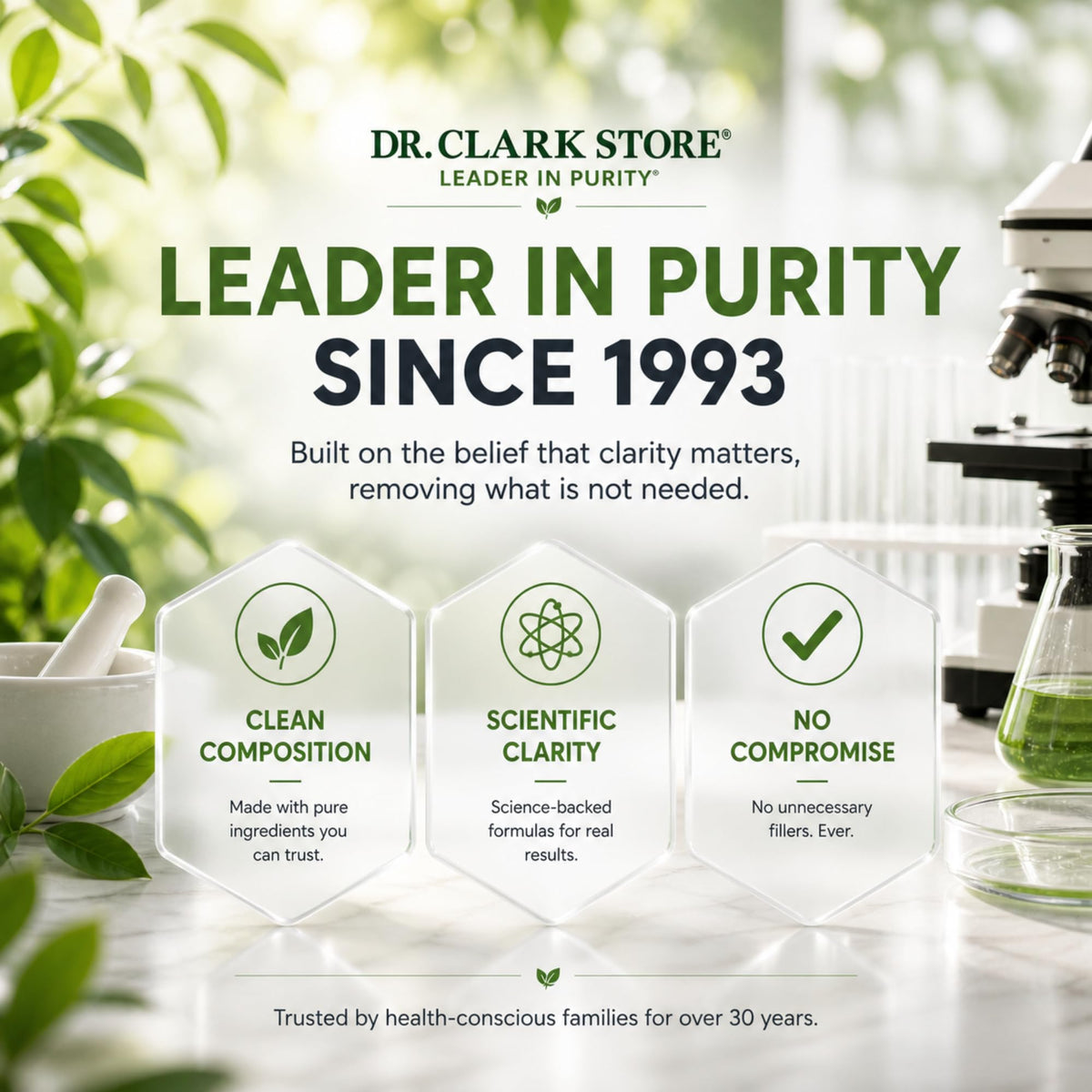 Sulfate de magnésium USP Dr Clark Store avec d'autres compléments