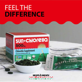 Sun Chlorella Tablettes 500mg - ingrédients