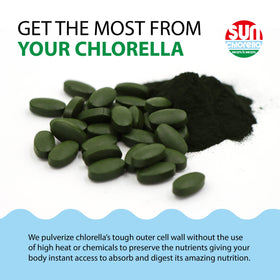 Sun Chlorella Tablettes 500mg - prise en main