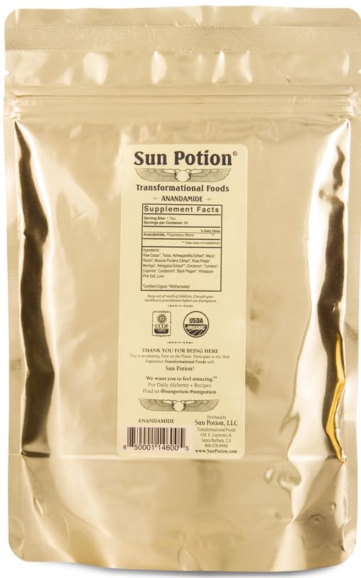 Sun Potion Mélange de Cacao Adaptogène 222g - emballage