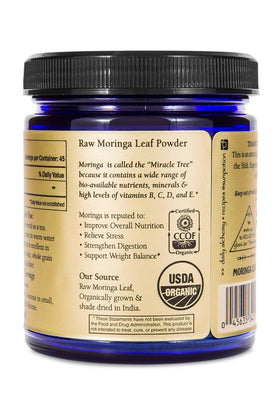 Sun Potion Poudre de Feuille de Moringa Bio 90g - utilisation dans un smoothie