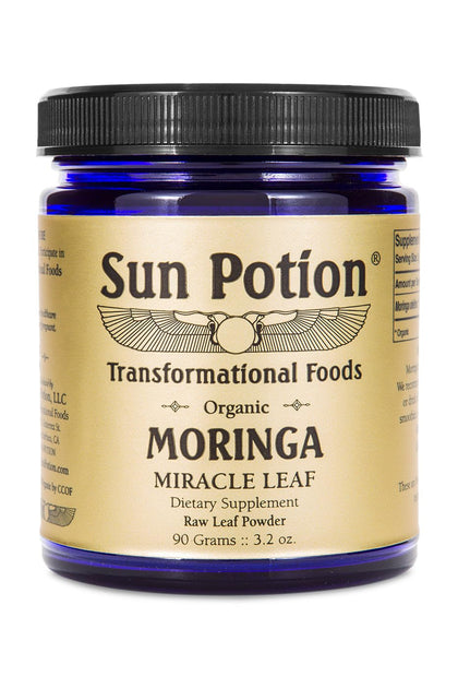 Sun Potion Poudre de Feuille de Moringa Bio 90g - vue avant