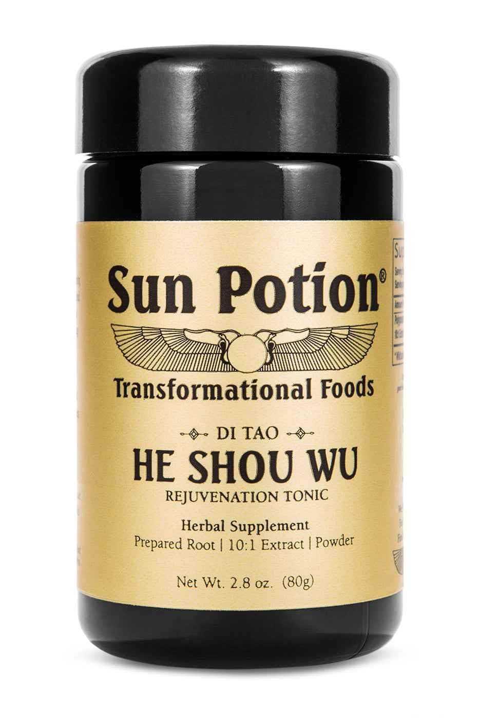 Sun Potion Poudre He Shou Wu 200g - vue de face