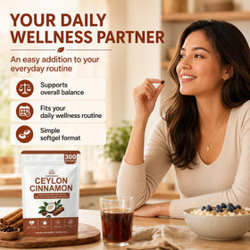 Sun Radiance Cannelle de Ceylan 600mg gélules avec étiquette visible