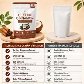 Sun Radiance Cannelle de Ceylan 600mg gélules en gros plan
