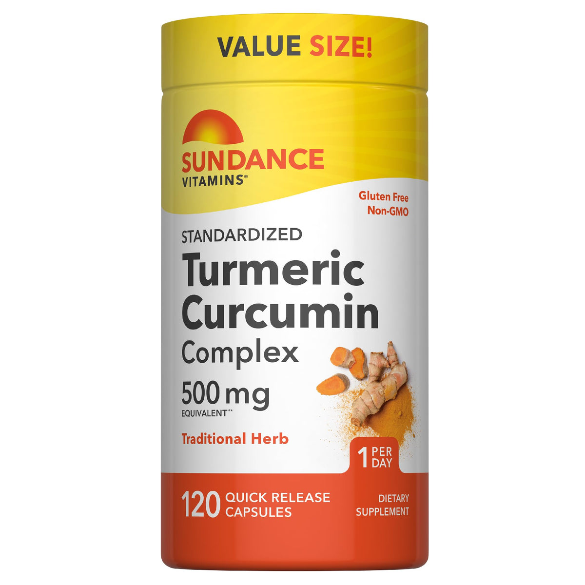 Sundance Complément Curcuma Curcumin 500 mg boîte vue de face