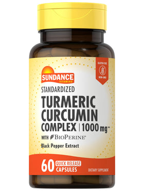 Sundance Complexe de Curcuma 60 Capsules vue de face