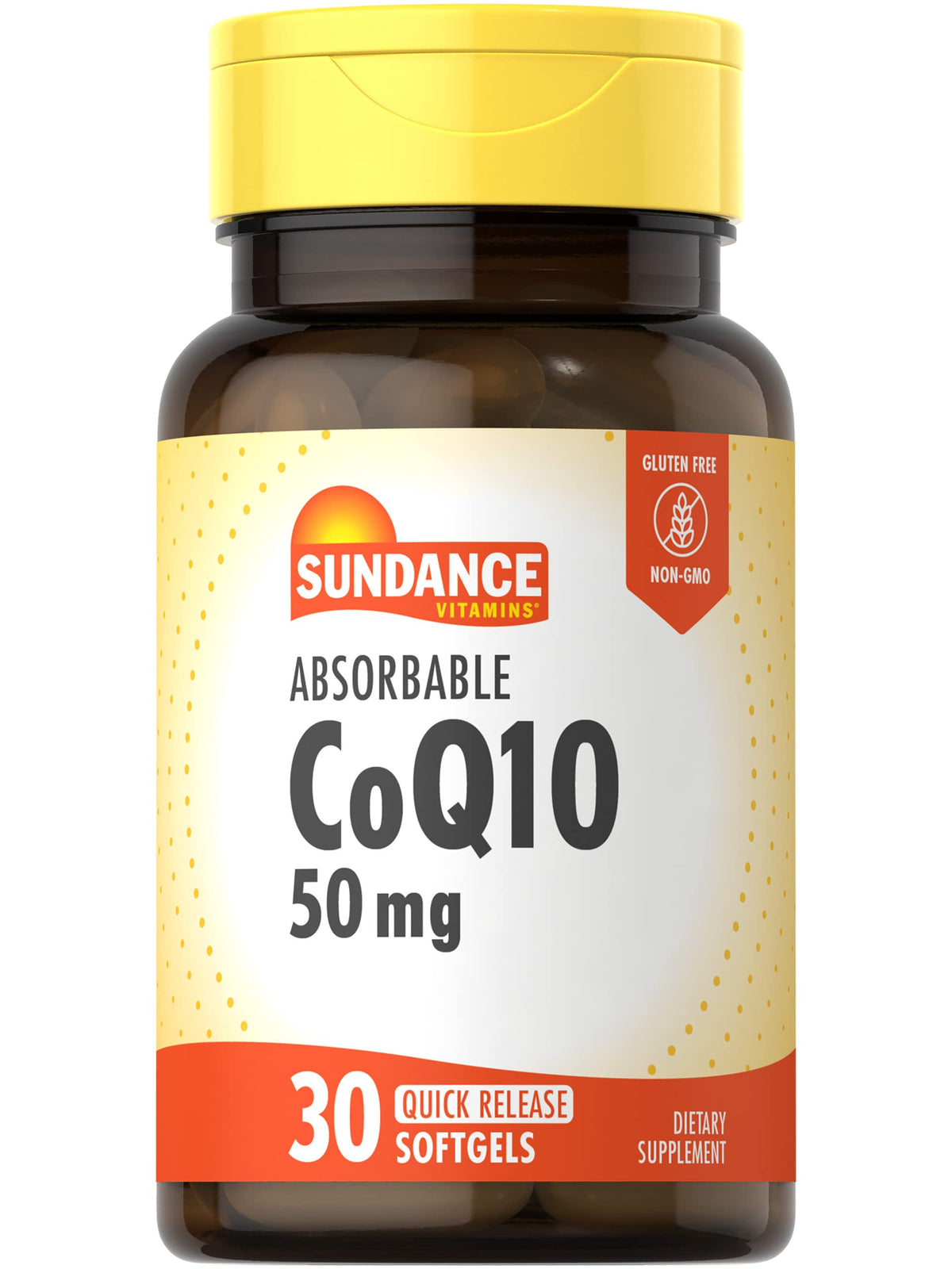 Sundance CoQ10 50 mg gélules molles - vue avant de l'emballage