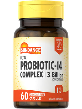 Sundance Probiotic-14 Complex 60 capsules vue de face