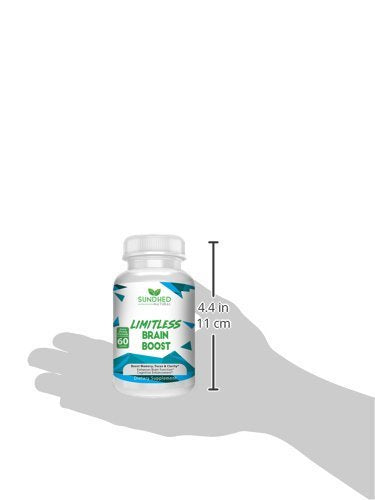 Sundhed Natural Limitless Brain gélules avec d'autres compléments alimentaires