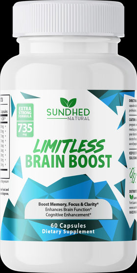 Sundhed Natural Limitless Brain gélules vue de face