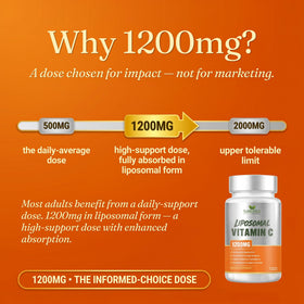 Sundhed Natural Vitamine C Liposomale sur une table en bois