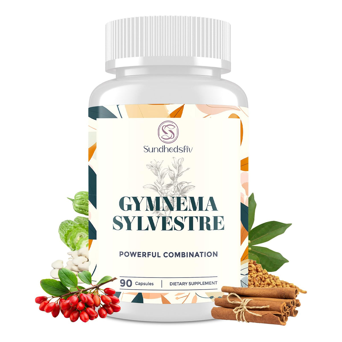 Sundhedsliv Complément Alimentaire 16 en 1 2100MG capsules avant