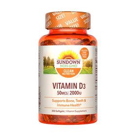 Sundown Vitamine D3 113g vue de face