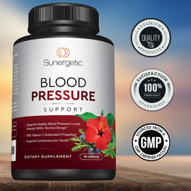 Sunergetic Complément Alimentaire avec supplément d'ail et d'hibiscus