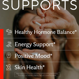 Sunergetic DIM 150mg capsules avec étiquette et dosage