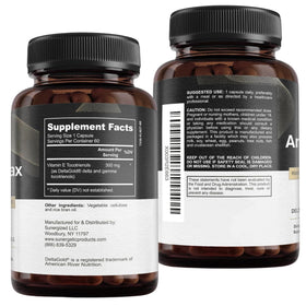 Sunergetic Vitamine E 300 mg DeltaGold capsules lifestyle scene