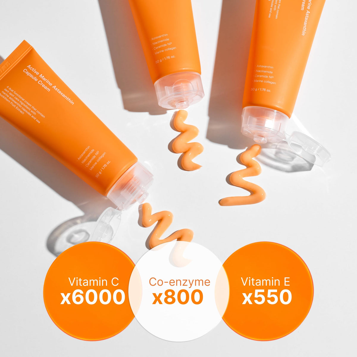 SUNGBOON EDITOR Crème Active Marine Astaxanthin 50ml sur un fond de nature